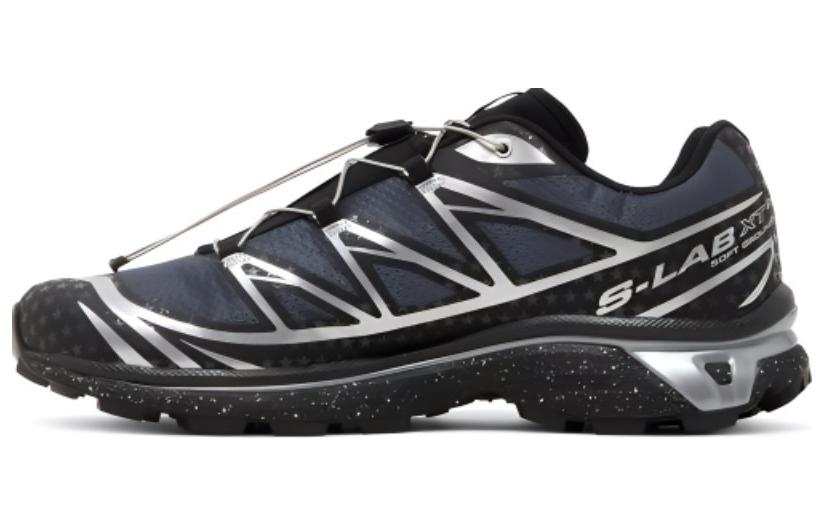 SALOMON x Atmos XT 6 Cushioning Slip Resistant Abrasion Resistant Low top Outdoor Shoes Men's Black
