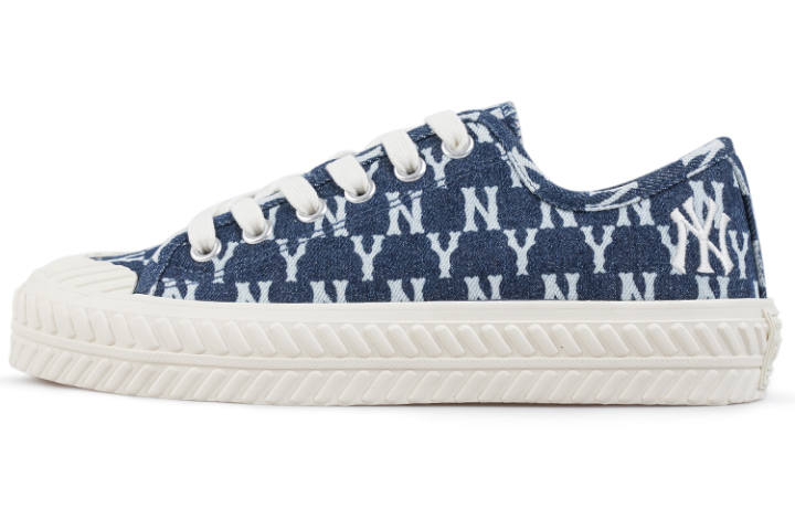 MLB MLB Playball Slip Resistant, Abrasion Resistant, Breathable Low top Canvas Shoes Unisex Navy Blue