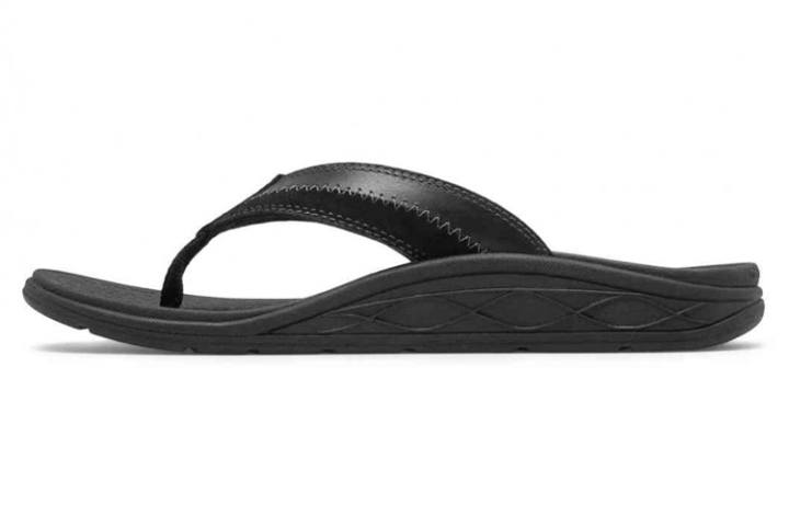 New Balance New Balance 6100 Series Pinnacle Minimalistic Casual Flip Flops Black