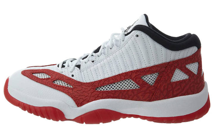 Jordan Jordan 11 Retro Low Ie White Gym Red