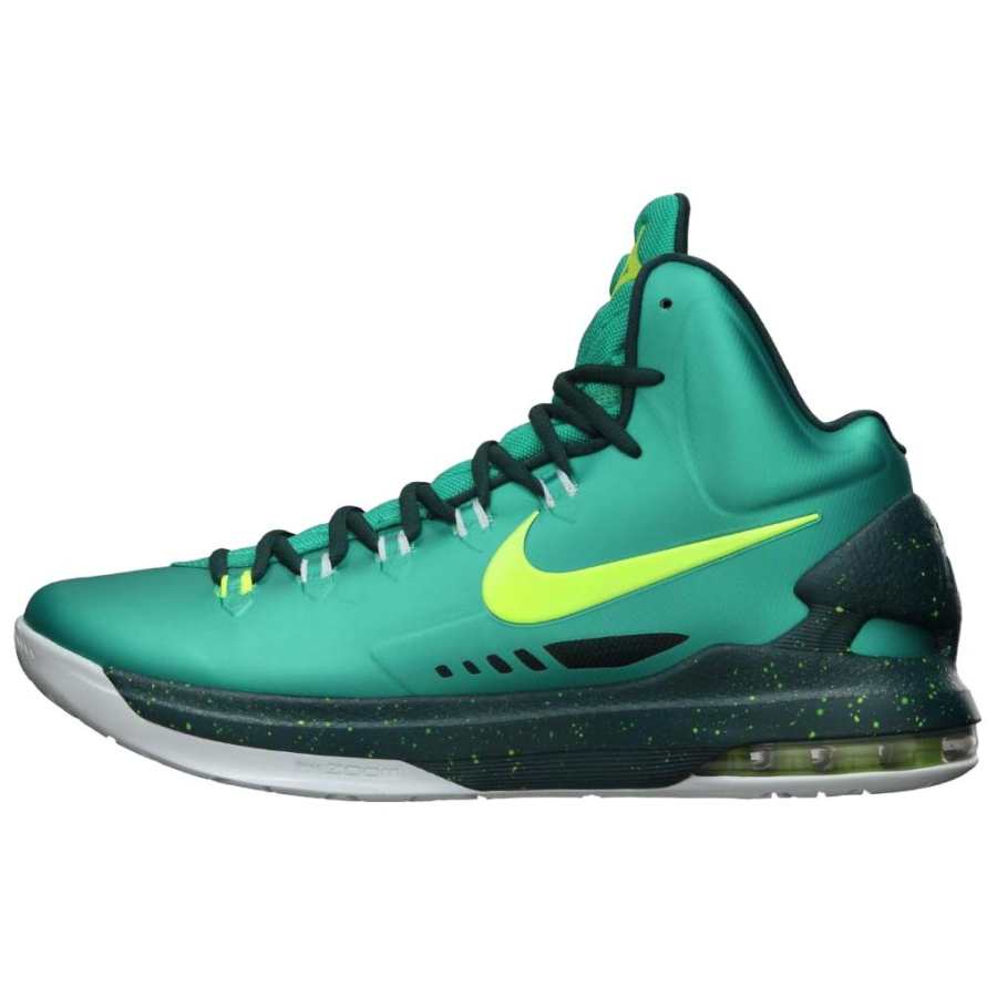 Nike Nike KD 5 Hulk Cushioning Slip Resistant Cushioning Slip Resistant High top Basketball Shoes Men's Cyan