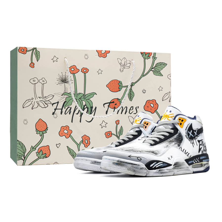 Nike Nike Flight Legacy Vintage Basketball Shoes Men's High Top Gray