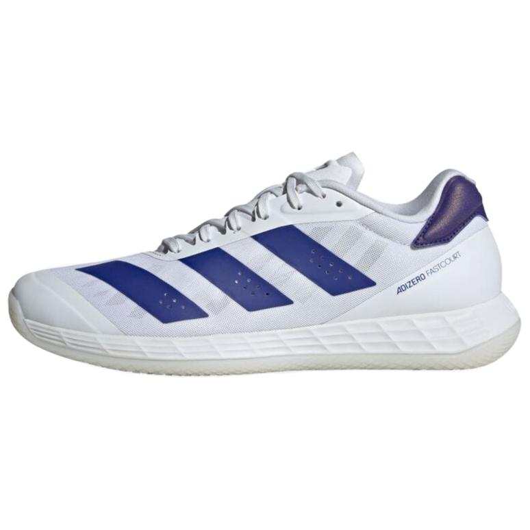 Adidas Adidas Adizero Fastcourt Slip Resistant Abrasion Resistant Low top Training Shoes Men's White