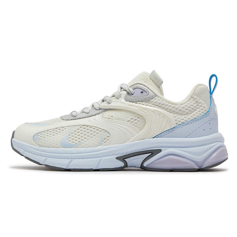361° Abrasion Resistant Breathable Cushioning Low top Chunky Sneakers Women's White