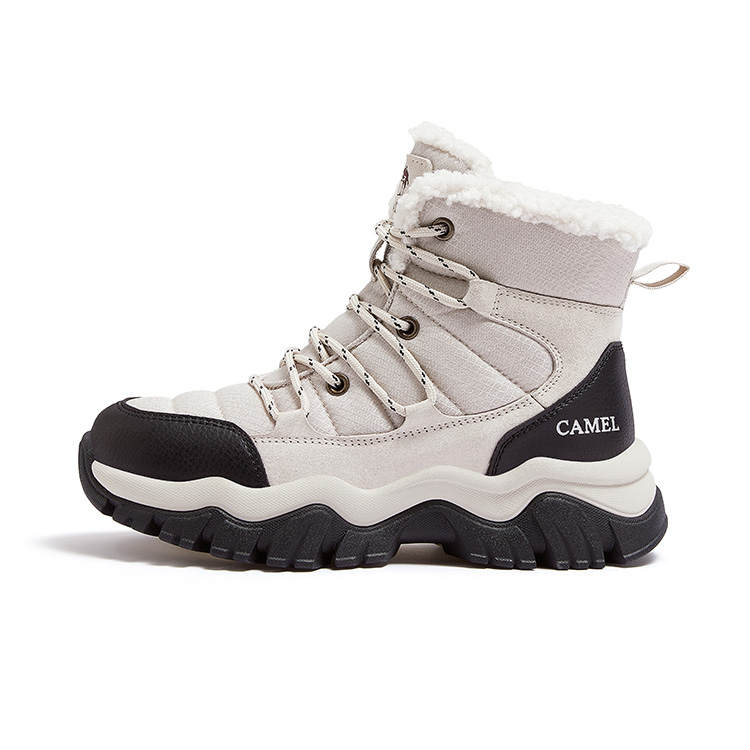 CAMEL CAMEL Snow Boots Women's Apricot/Black