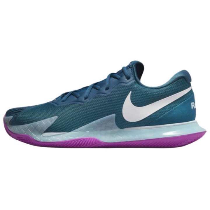 Nike Nike Court Zoom Vapor Cage 4 Clay Rafa Green Abyss Vivid Purple