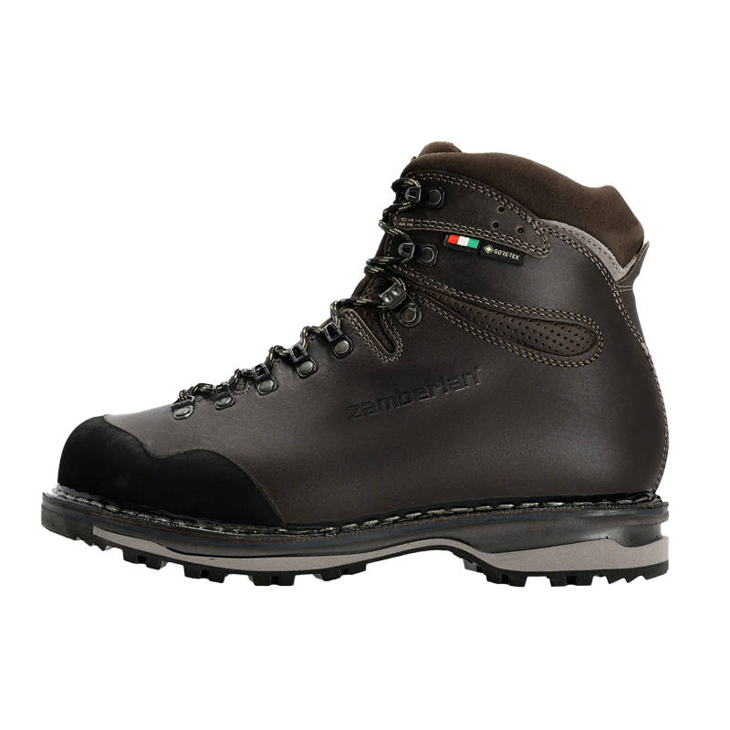 Zamberlan Cushioning Waterproof And Breathable Coverage Support Mid top Mountaineering Shoes Men's Umber
