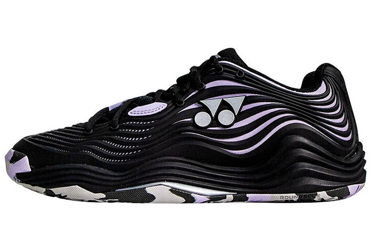 YONEX Power Cushion Tennis Shoes Unisex Low Top Black Purple