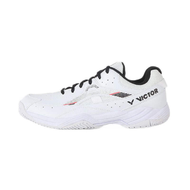 VICTOR A170Ⅱ Rubber Low top Badminton Shoes Unisex White Black