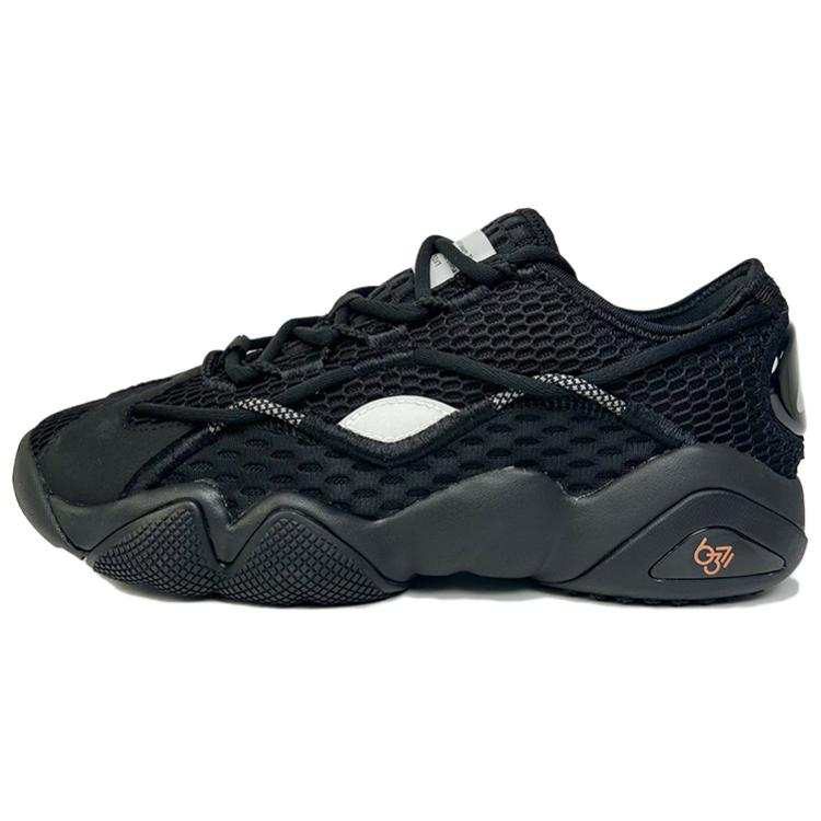 PEAK Taichi 6371 Cushioning Slip Resistant Breathable Low top Chunky Sneakers Unisex Black