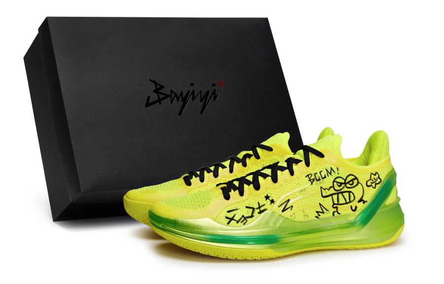 Li-Ning Li Ning Liren 4 V2 Cushioning Slip Resistant Support Cushioning Slip Resistant Support Low top Basketball Shoes Men's