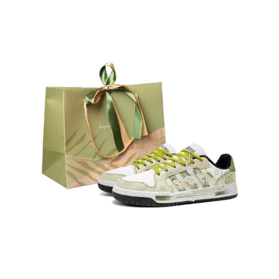 Adidas Adidas ENTRAP Bamboo Auspicious Rhythm Abrasion Resistant Thermal Low top Skateboard Shoes Unisex