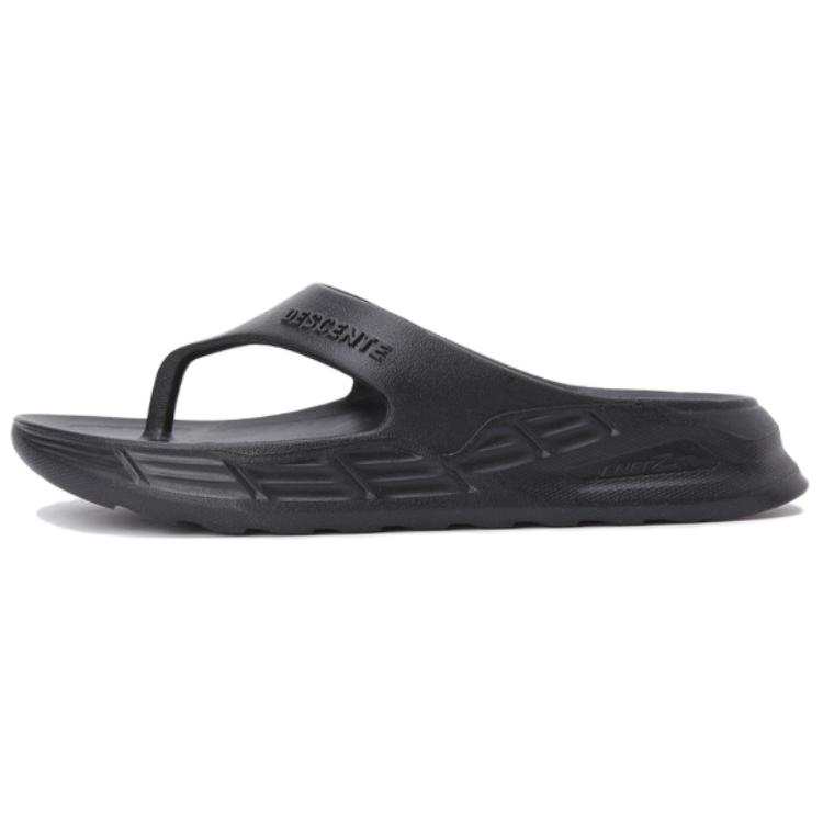 DESCENTE DESCENTE Quiet Flip Flops Unisex Black