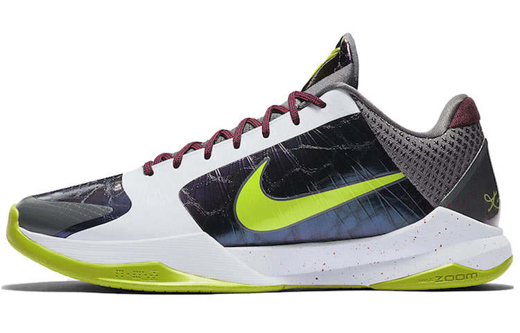 Nike Nike Zoom Kobe 5 Protro 'Chaos' Kobe 5 Joker Abrasion Resistant Low top Air Zoom Performance Basketball Shoes Unisex
