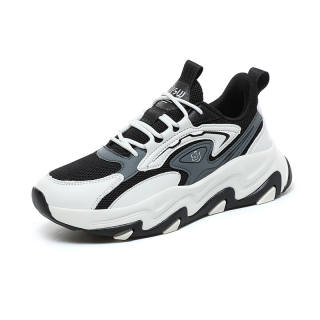 JSWEI Cushioning Slip Resistant Abrasion Resistant Cushioning Slip Resistant Abrasion Resistant Low top Chunky Sneakers