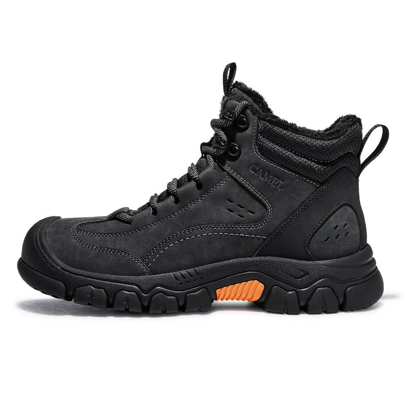 CAMEL Slip Resistant, Abrasion Resistant, Thermal High top Hiking Shoes Men's