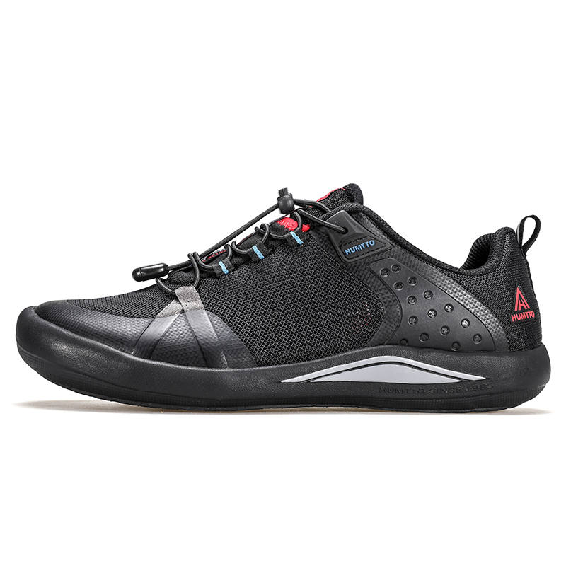 HUMTTO Fabric Low top Cushioning Abrasion Resistant Breathable Impact Resistant Lightweight Rebound Hiking Shoes Men's