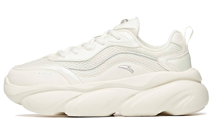 Anta Claw Meow Shoes Low top Chunky Sneakers Women's White
