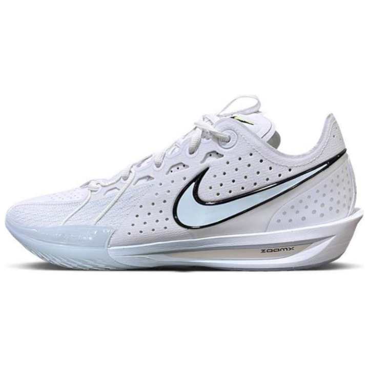 Nike Nike G.T. Cut 3 Slip Resistant Abrasion Resistant Low top Basketball Shoes Men's White