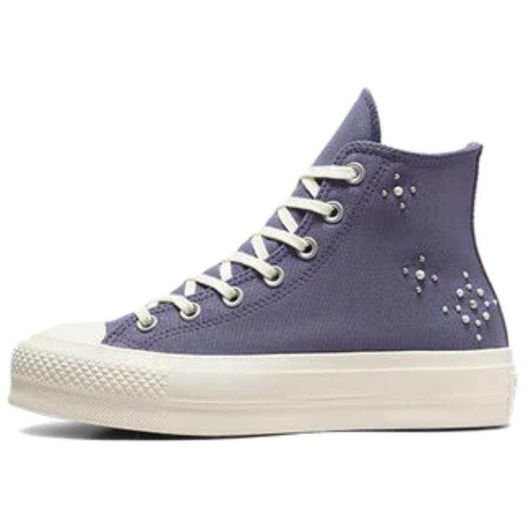 Converse Chuck Taylor All Star Wmns Converse Lift Platform High 'Pearls & Studs - Lavender Ash' Women's