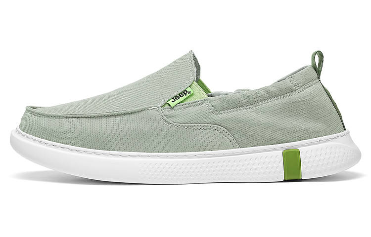 Jeep Breathable And Wear resistant Low top Canvas Shoes Men's Green