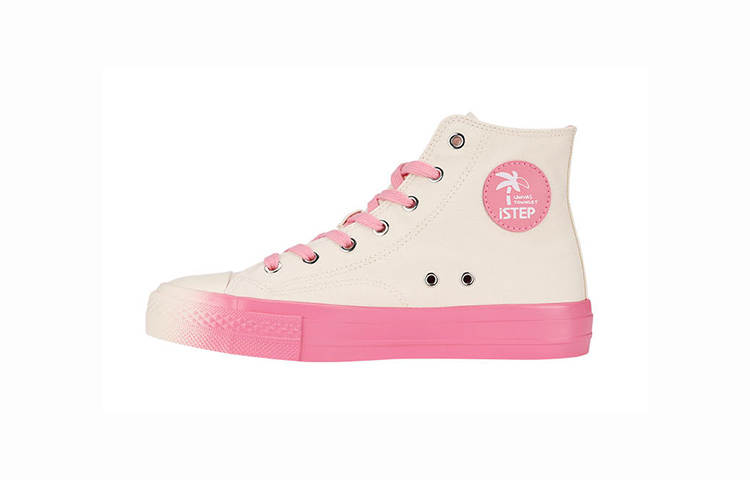 ISTEP High top Canvas Shoes Women's Pink