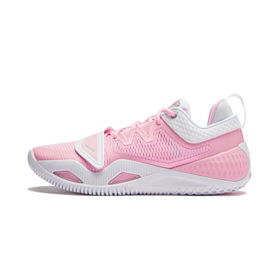Li-Ning Li Ning Fury 2 Basketball Shoes Men's Low Top Neon Soft Pink/Standard White