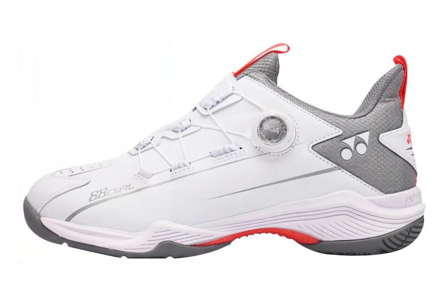 YONEX 88D 2 Badminton Shoes Unisex Low Top Matte White