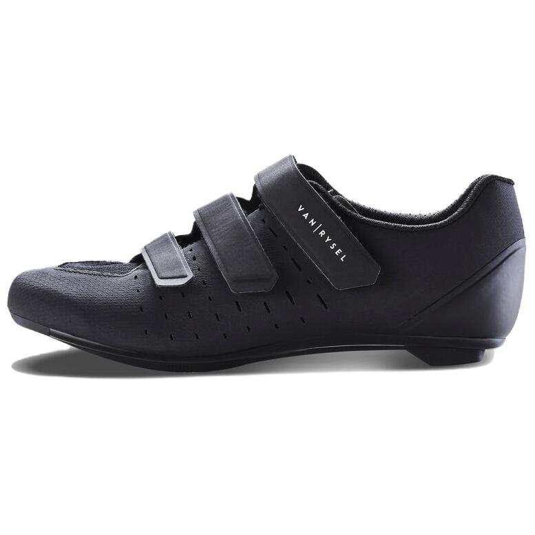DECATHLON Cushioning Slip Resistant Low top Cycling Shoes Men's Black