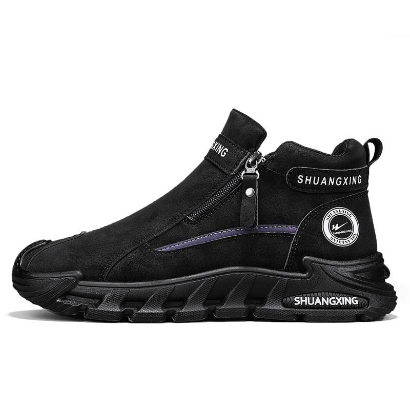 Binary Binary Work Boots Men's High Top Black