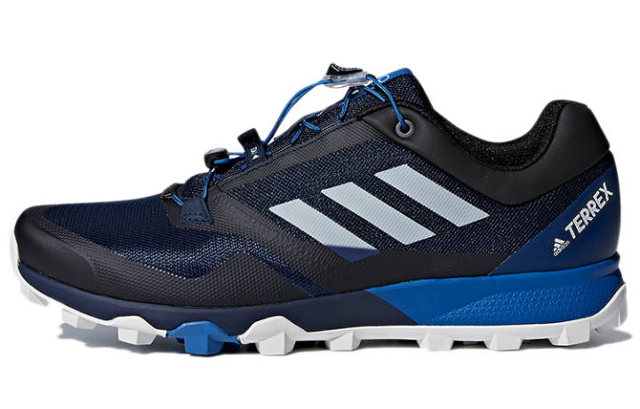 Adidas Adidas Terrex Trailmaker Abrasion Resistant Low top Hiking Shoes Men's Navy Blue