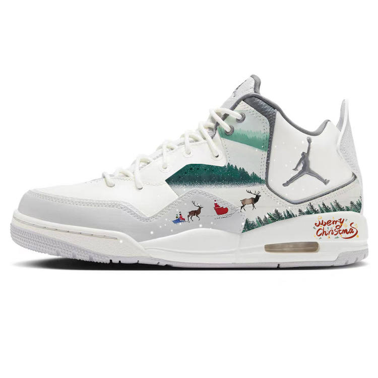 Jordan Jordan Courtside 23 Frozen, Sledge Cushioning Slip Resistant Abrasion Resistant Breathable Lightweight Mid top