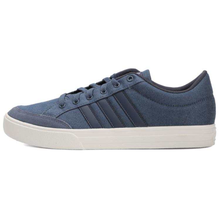 Adidas Adidas VS Slip Resistant Abrasion Resistant Low top Basketball Shoes Men's Blue