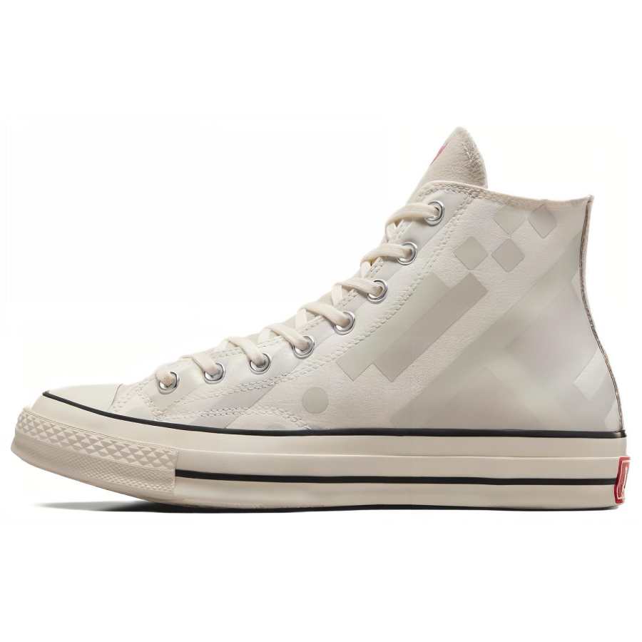 Converse LIVERPOOL FC x Converse Chuck 70 Abrasion Resistant High top Canvas Shoes Unisex White Gray