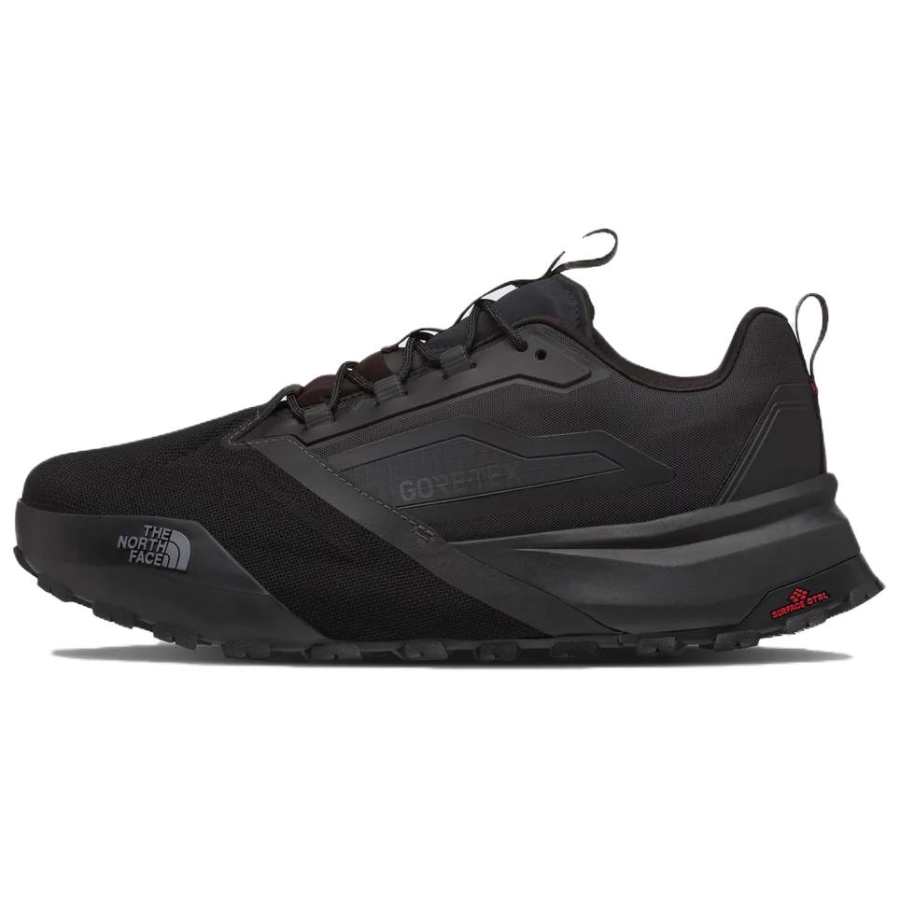 THE NORTH FACE Textile, Synthetic Leather Low top Hiking Shoes Unisex Black