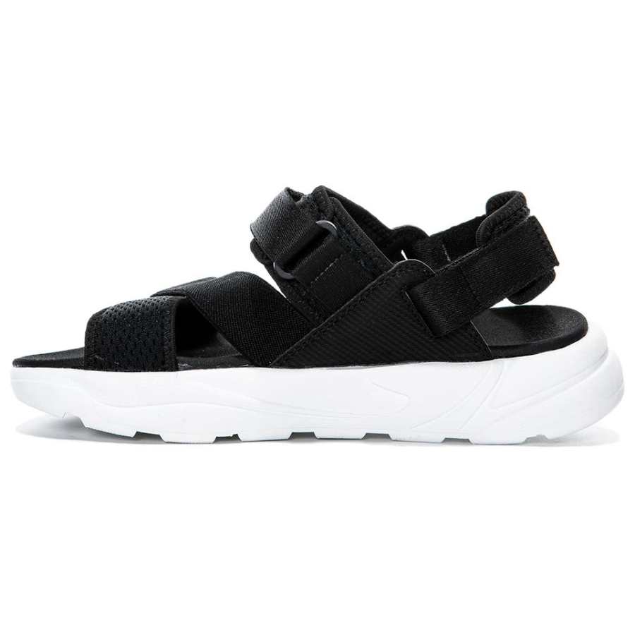 Erke Erke Beach Sandals Women's Jet Black Microcrystal White