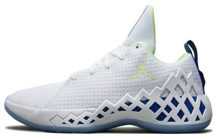 Jordan JORDAN Jumpman Diamond Low White Blue Green Men's