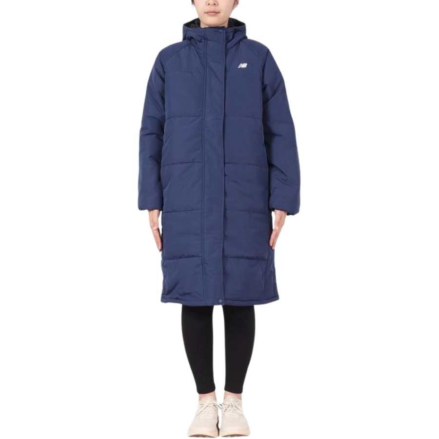 New Balance New Balance Coats Women's Navy Hooded Moderate