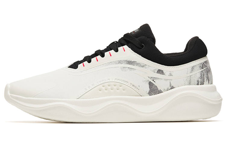 Anta Shenxing Comfortable Cushioning Slip Resistant Abrasion Resistant Low top Training Shoes Men's White Black