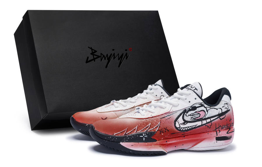 Nike Nike Air Zoom G.T. Cut Academy 811 Manufacturing, Rocket Dog Red, Special Shoe Box Cushioning Low top Basketball Shoes