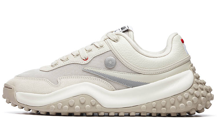 FILA MIHARA YASUHIRO x FILA T1 Leather Low top Chunky Sneakers Women's Sandy Shell