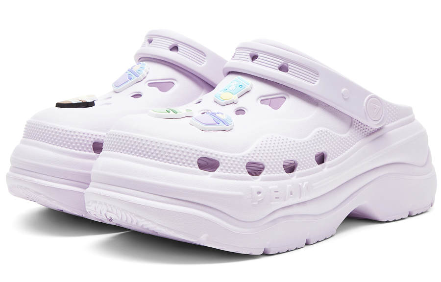 PEAK PEAK Taichi Elevator Shoes Clogs Women's Light Snow Purple