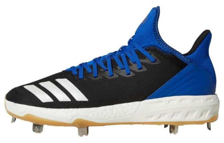 Adidas Adidas Boost Icon 4 Metal Baseball Cleats 'Blue Black'