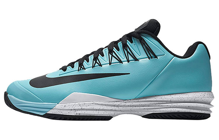 Nike Nike Lunar Ballistec 1.5 Cushioning Slip Resistant Abrasion Resistant Lightweight Low top Tennis Shoes Men's Lake Blue