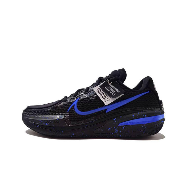 Nike Nike Air Zoom GT Cut Blue Fox Low top Basketball Shoes Unisex Black Blue