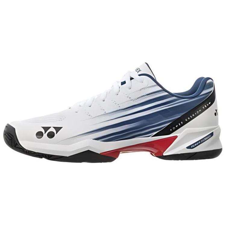 YONEX Power Cushion Tennis Shoes Cushioning Slip Resistant Low top Tennis Shoes Unisex White Blue
