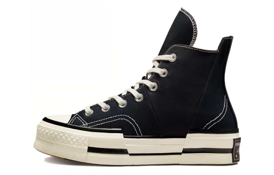 Converse Chuck 70 Plus Chuck Taylor High top Canvas Shoes Unisex Black White