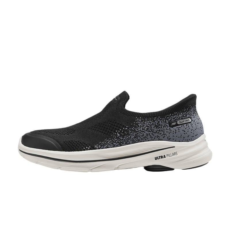 Skechers Abrasion Resistant Low top Walking Shoes Women's Black