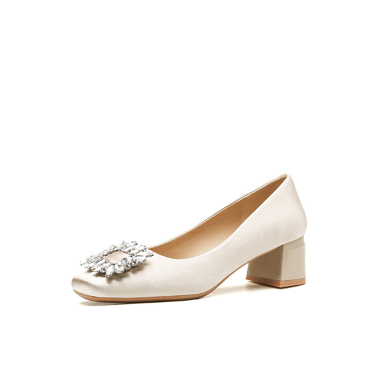 WALIBU Chunky Heel High Heels 5CM Women's