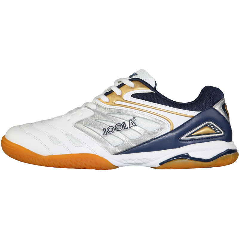 JOOLA Wind And Clouds Slip Resistant, Abrasion Resistant, Breathable Low top Training Shoes Unisex White